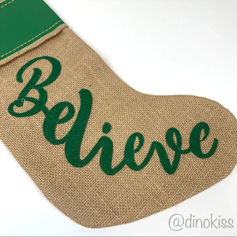 WONDERSHOP at TARGET ‘Believe’ Christmas Stocking